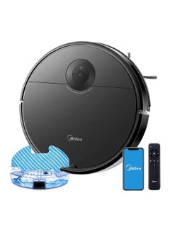 Buy Robot Vacuum cleaner,strong suction with BLDC motor, Sweep and Wet Mopping, 3 level to choose, Wi-Fi App & Voice Control with Msmartlife, Several cleaning modes, 2600mah battery 240.0 W I5C Black in UAE