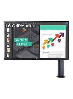 اشتري 32QP880-B 32'' QHD (2560 x 1440) 75Hz IPS Monitor with USB Type-C and ErgoStand, HDR10 Black في السعودية