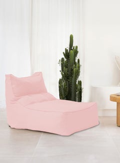 Buy Sleeping Comfortable Bean Bag Light Pink 100x80x75cm in Saudi Arabia