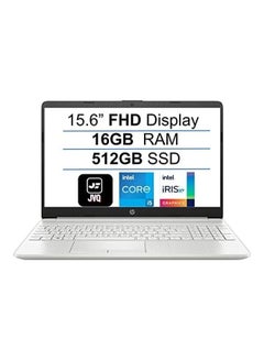 Buy Newest Laptop With 15.6-Inch Display, Core i5-1135G7 Processor/16GB RAM/512GB SSD/Intel Iris XE Graphics/Windows 10 S English Silver in UAE