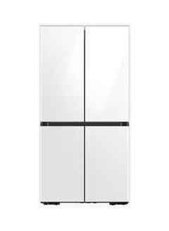 Buy 713 Liter French Door Refrigerator With Customizable Design Bespoke International Version RF71A967535 White in UAE