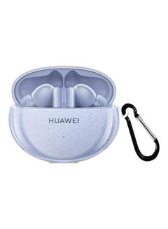Buy Huawei 5i Freebuds Case Earbuds Soft TPU Protective Crystal Clear Transparent Case Cover With Key Ring Clear in UAE
