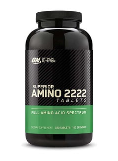 اشتري Superior Amino 2222 Tablets 320 Tablets في الامارات