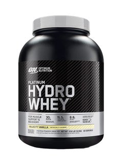 Buy Platinum Hydrowhey Protein Powder, 30 Grams of Protein for Muscle Support & Recovery, 100% Hydrolyzed Whey Protein Isolate Powder - Velocity Vanilla, 3.52 Lbs , 40 Servings (1.6 KG) in UAE