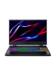 اشتري Nitro 5 AN515 Gaming Notebook With 15.6-Inch Display, Core i7-12650H Processor/16GB DDR4 RAM/512GB SSD Storage/6GB NVIDIA GeForce RTX 4050 Graphics/Windows 11 Home English/Arabic Obsidian Black في السعودية