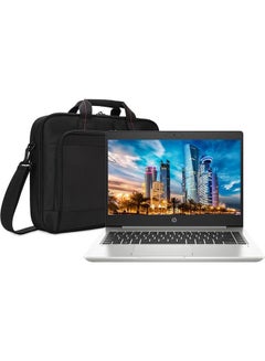 Buy Professional & Business Series HP ZHAN 66 Pro 14 G5 Notebook With 14-Inch Display, Core i5 Processor/16GB RAM/512GB SSD/Intel Iris XE Graphics/Windows 11 With HP BAG Free English silver in UAE