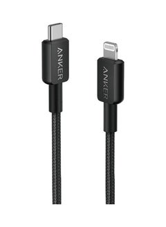 Buy 0.9 Meter For Apple Devices Cable 322 Usb C to Lightning Black in Saudi Arabia