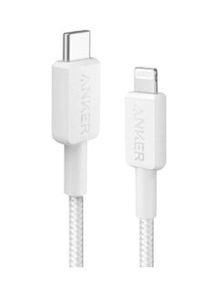 Buy 0.9 Meter For Apple Devices Cable 322 Usb C to Lightning White in Saudi Arabia