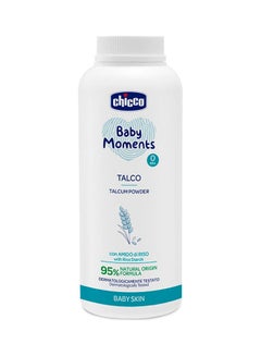 اشتري Baby Moments Talcum Powder For Baby Skin 0M+ 150Gr في الامارات