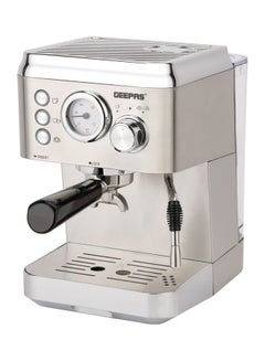 Buy Stainless Steel Professional Espresso Coffee Machine Cappuccino Maker 1.8 L 1800.0 W GCM1523SS Silver in UAE