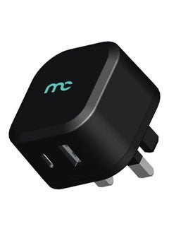 اشتري Travel Charger TC150 30W With Type C To Lightning Cable Black في الامارات