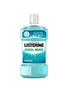 Buy Listerine Mouthwash, Cool Mint, Clear 250ml in Saudi Arabia