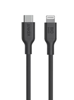 Buy 542 Type-C To Lightning Bio-Based Cable 1.8M Black in Saudi Arabia