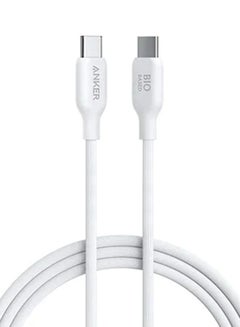 اشتري 544 Type-C To Type-C Bio-Based Cable 0.9M White في الامارات