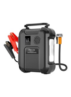 Buy Car Jump Starter With 150Psi Air Compressor, Dual Usb Power Bank, 1200A/12V Peak Current, Built-In Tpms, Led Flashlight And Smart Clamp For Cars, Motorcycles, Smartphones, Patrolpack in UAE