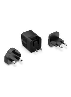 Buy Wall Charger PD 20W EU UK US Black in UAE