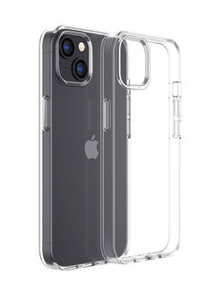 Buy JR-14X1 Anti-Drop Anti-scratch Ultra-thin Half Cover Soft TPU Transparent 6.1 Inches Phone Case For iPhone 14 Clear in Saudi Arabia