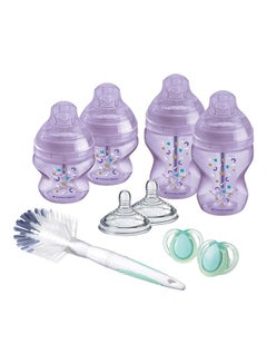 Buy Advanced Anti Colic Starter Bottle Kit Purple in UAE