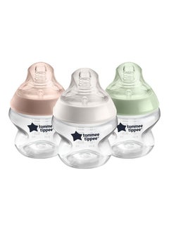 Buy Pack Of 3 Closer To Nature Baby Bottle, 150 Ml, Pp, 0 Months + in UAE