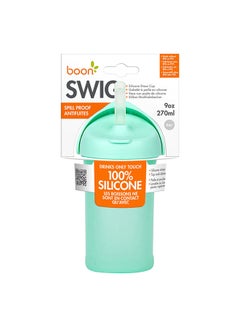 Buy Swig Silicone Bottle Straw Sippy Cup, 270 ml in UAE
