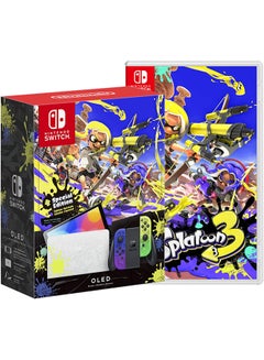 اشتري Nintendo Switch OLED The Splatoon 3 Edition plus Splatoon 3 game في مصر