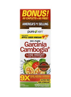 Buy Pack Of 2 Garcinia Cambogia 1600mg - 120 Tablets in UAE