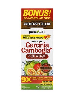 اشتري كبسولات جارسينيا كامبوجيا بلس لإنقاص الوزن بالقهوة الخضراء - 120 كبسولة في الامارات