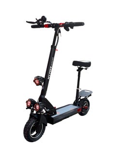 اشتري Power Full Motor 750W Electric Scooter 2023 Upgraded Version 55KM/Hr Speed 48V 15AH Off-Road Tires , Removeable Comfortable Seat, Super Bright LED Front Lights في الامارات