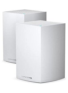 Buy MX8400 Velop Mesh WiFi 6 System: AX4200, Tri-Band Wireless Network for Full-Speed Home Coverage, Gigabit Ethernet Ports ( 2-Pack) White in UAE