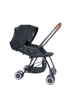 Buy Single Baby Stroller Black in Saudi Arabia