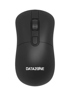 اشتري Wireless mouse for PC, Mac, laptop, 2.4 GHz with USB min receiver, 4 Keys bottom optical tracing wireless distance 10M, by Datazone DZ-WM550 Black في السعودية