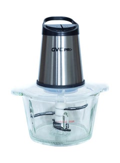 Buy Multi Function Electric Chopper With Glass Bowl 0.5 L 450.0 W GVCH-713 Silver in Saudi Arabia