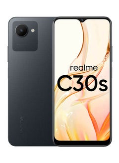 اشتري C30s Dual SIM Stripe Black 3GB RAM 64GB 4G - International Version في الامارات