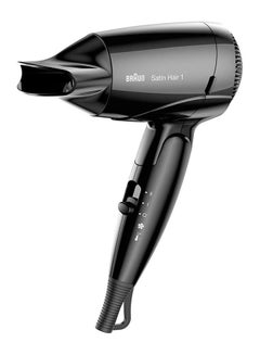 Buy 3 Style And Go Travel Satin Hair Dryer Black in UAE
