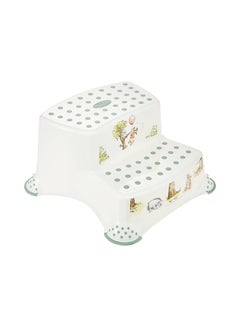 Buy Disney Double Step Stool With Anti-Slip Function - Winnie The Pooh - White in UAE