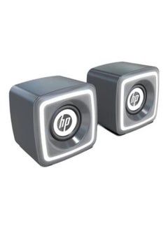 Buy NS1 Wired Mini Speaker Subwoofer Desktop Laptop Home Office NS1 Grey in UAE
