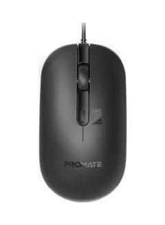 Buy Wired Mouse, Ergonomic Ambidextrous Optical Mice with 6 million Keystrokes, Adjustable 2400DPI, 4 Programmable Buttons, 1.5m Cord and Anti-Slip Grip for MacBook Pro, iMac, ASUS, Dell, CM-2400 Black in UAE