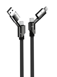 اشتري كابل 4 في 1 USB-A إلى Type-C وType-C إلى Lightning بطول 1.2 متر في السعودية