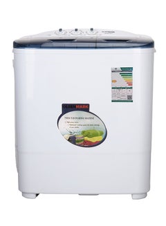 Buy Twin Tub Semi-Automatic Washing Machine, Transparent Tub Covers,  Lint Filter - Big Pulsator 7 kg 670 W OMSWM1671C White/Grey in Saudi Arabia