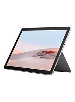 Buy Surface Go 2 2-In-1 Tablet With 10.5-Inch Display, Intel Pentium Gold 4425Y Processor/8GB RAM/128GB SSD/Window/Intel 615 HD Graphics Card English/Arabic Platinum in Saudi Arabia