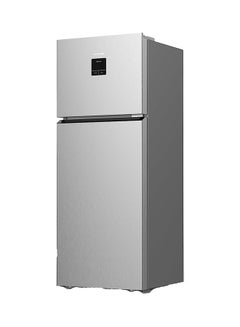 اشتري 600L Top Mount Double Door Refrigerator With Led Display, Automatic Defrost Freezer, A+ Energy Efficiency Grade, Super Cooling And Freezer Function, Big Capacity Fridge 476.69 kW KR-RFF600T Silver في الامارات