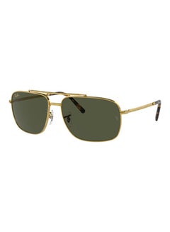 اشتري Unisex Rectangular Sunglasses - 3796 - Lens Size: 59 Mm في السعودية