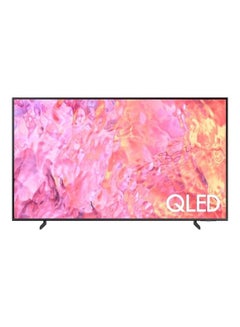 اشتري Samsung QLED Smart TV, 55 Inch, 4K UHD Resolution with Built-in Receiver - 55Q80CA Carbon Silver في الامارات
