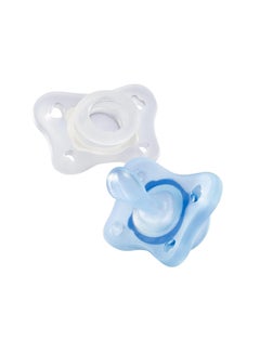 Buy 2-Piece PhysioForma Mini Soft Soother - Blue in UAE