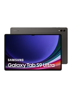 اشتري جهاز Galaxy Tab S9 Ultra Graphite، ذاكرة الوصول العشوائي (RAM) سعة 12 جيجابايت، وذاكرة الوصول العشوائي (RAM) سعة 256 جيجابايت، وواي فاي - إصدار الشرق الأوسط في السعودية