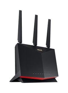 Buy AX5700 WiFi 6 Gaming Router (RT-AX86U) - Dual Band Gigabit Wireless Internet Router, NVIDIA GeForce NOW, 2.5G Port, Gaming & Streaming, AiMesh Compatible Black in Saudi Arabia