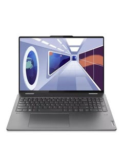 Buy Yoga 7 16IRL8 Convertible 2-In-1 Laptop With 16-Inch WUXGA Touch Screen Display, Intel Core i7-1355U Processor / 16GB RAM / 512GB SSD / Intel Iris Xe Graphics / Windows 11 Home / English Storm Grey in UAE