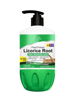 Buy Licorice Root Calms Inflammation Lotion Extra Brightening 580ml in Saudi Arabia