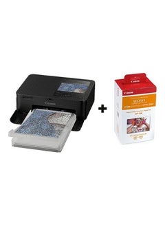 Buy Selphy CP1500 With 108 Sheet And Ink Set Black in UAE