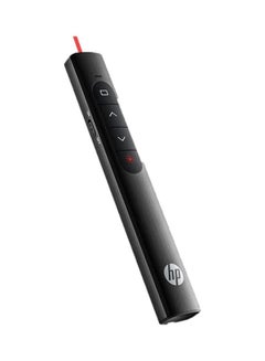 Buy SS10 Wireless rechargeable Presentation Flip Pen Wireless Laser Presentation Control BLACK in UAE